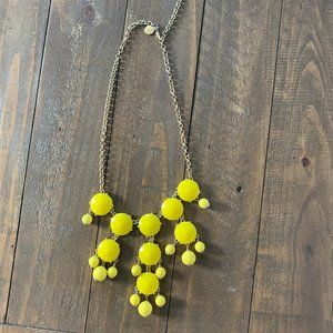 J.Crew bauble bib statement necklace
